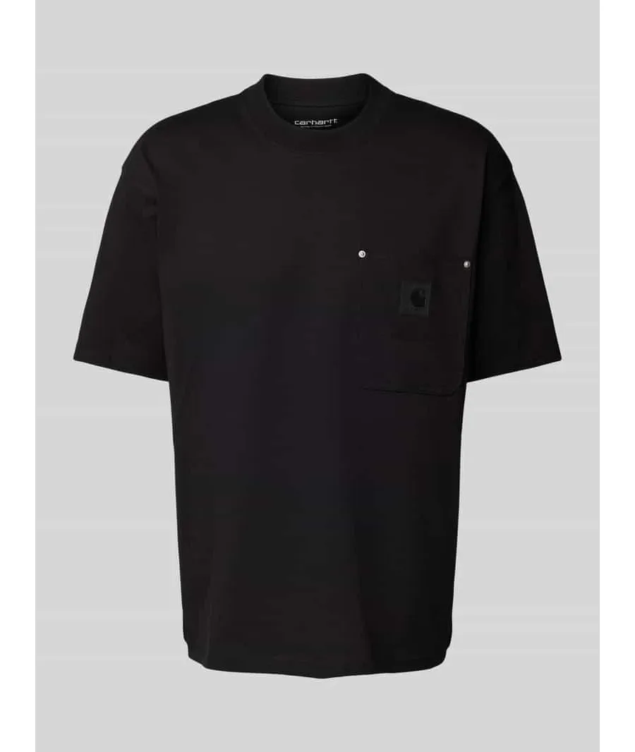 obrazek 1 T-shirt z kieszenią na piersi