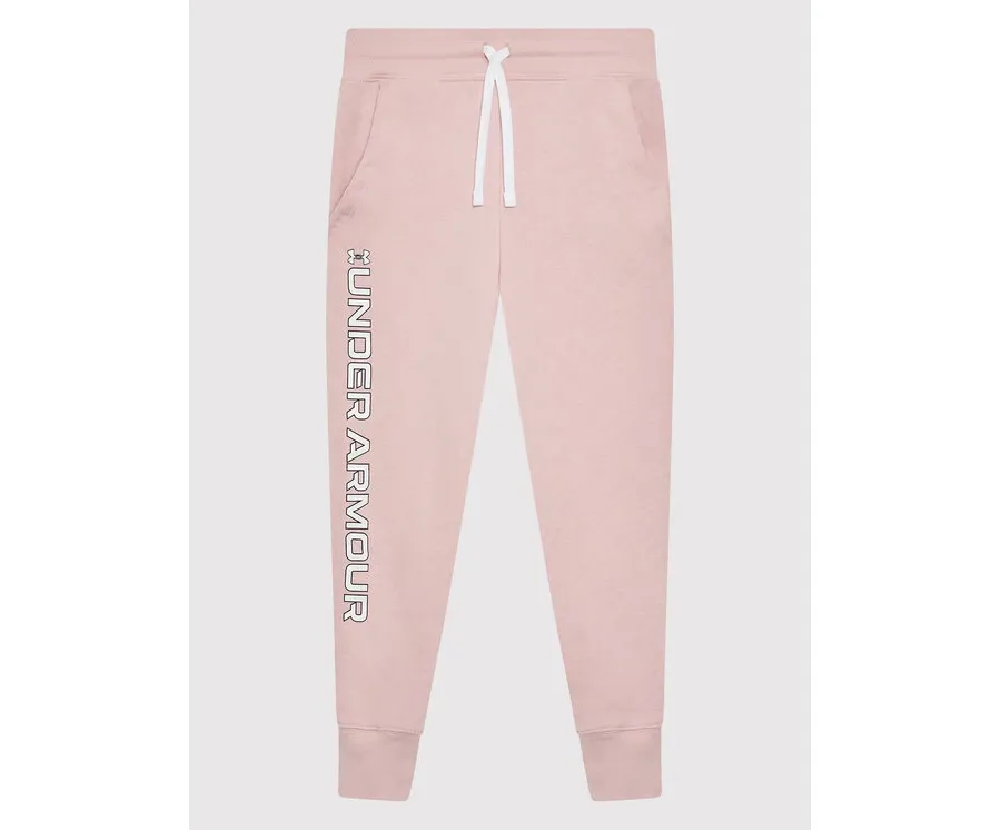 obrazek 1 Under Armour Spodnie dresowe Ua Rival 1356487 Różowy Tapered Fit
