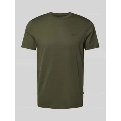 Zdjęcie T-shirt z prążkowanym, okrągłym dekoltem model ‘Cosmo’