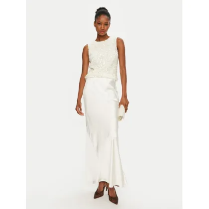 Zdjęcie ViCOLO Bluzka TS0140 Biały Regular Fit