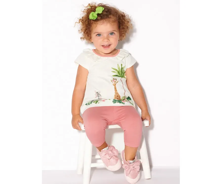 obrazek 1 Mayoral Komplet t-shirt i legginsy 1780 Kolorowy