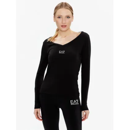 Zdjęcie EA7 Emporio Armani Bluzka 8NTT52 TJFKZ 0200 Czarny Regular Fit