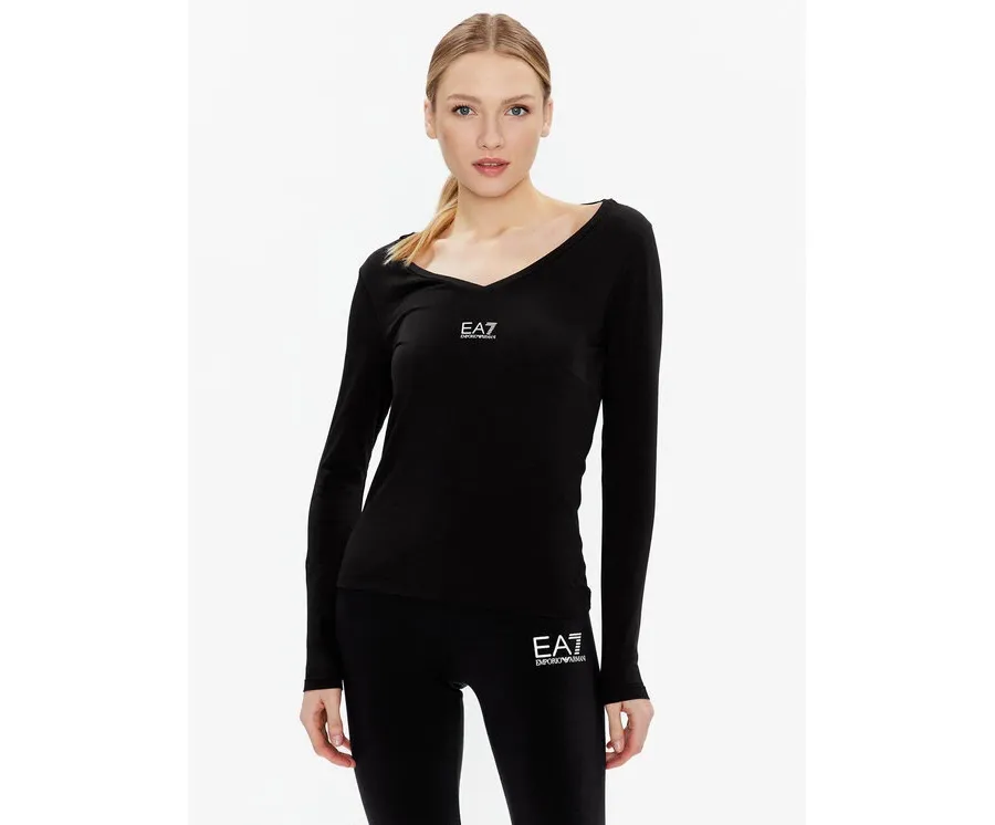 obrazek 1 EA7 Emporio Armani Bluzka 8NTT52 TJFKZ 0200 Czarny Regular Fit