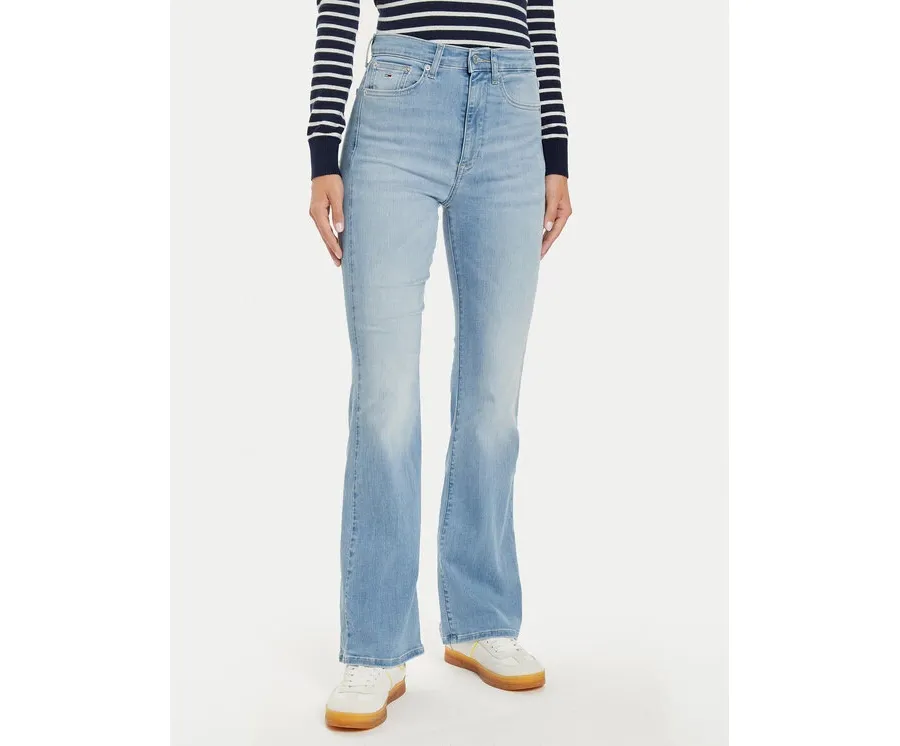 obrazek 1 Tommy Jeans Jeansy Sylvia DW0DW19598 Niebieski Flare Fit
