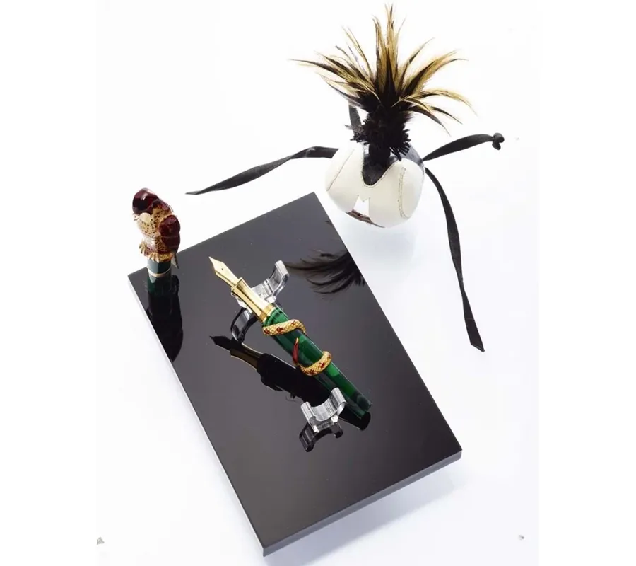 picture 2 Rollerball Pen Shavuot Turquois and Silver Limited Edition