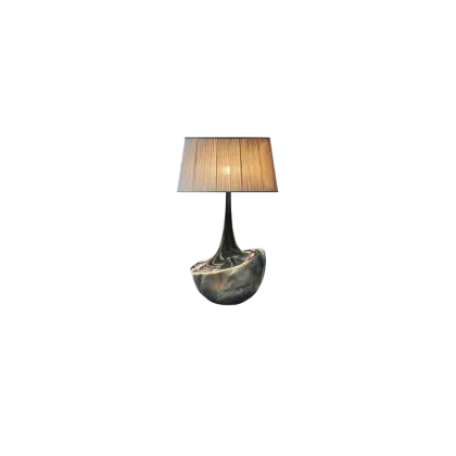 Picture Elegant table lamp with a lampshade - Karpa