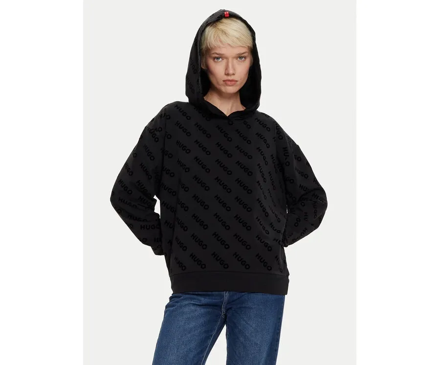 obrazek 1 Hugo Bluza 50523400 Czarny Regular Fit HUGO