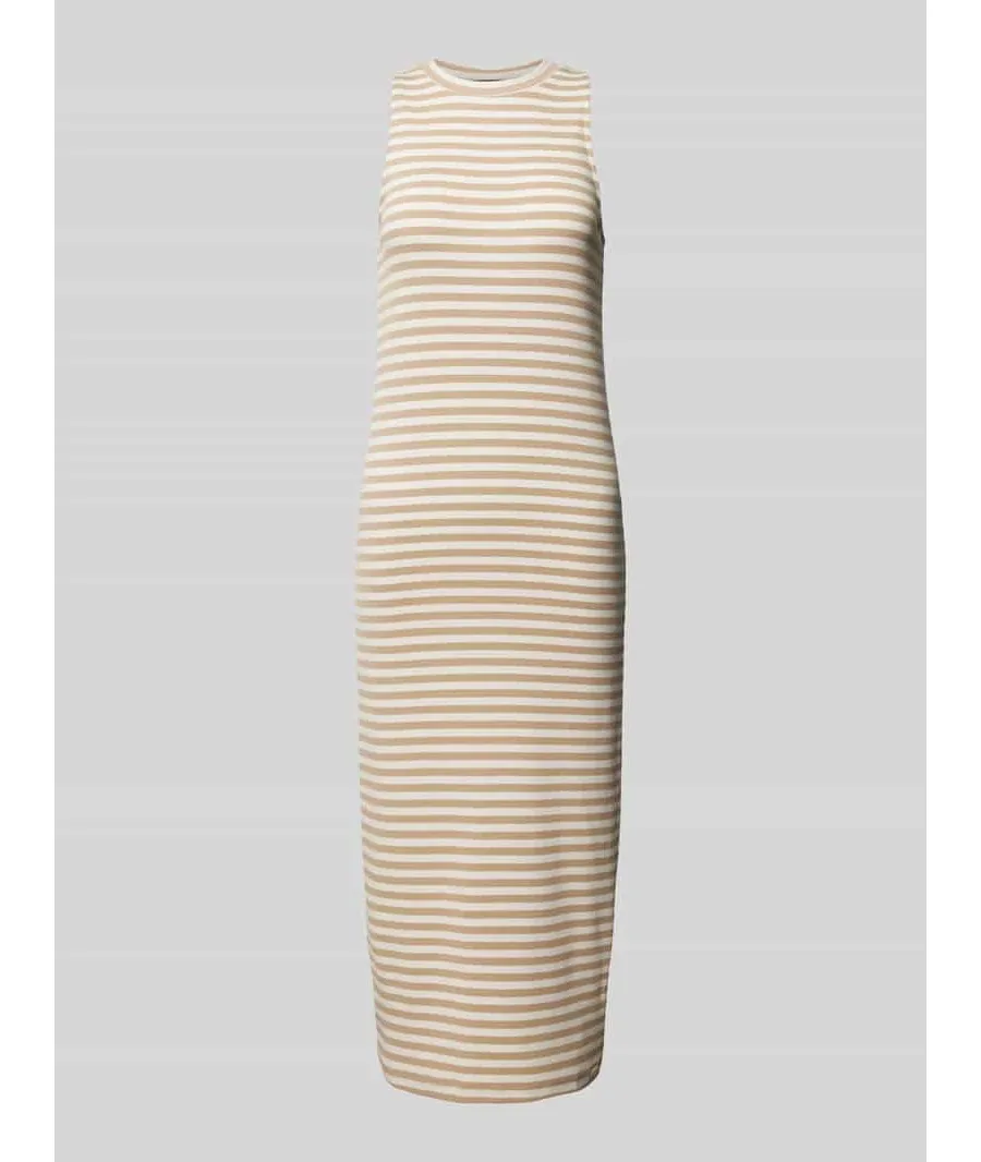 obrazek 1 Sukienka midi z okrągłym dekoltem