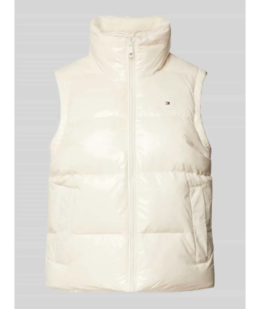 obrazek 1 Kamizelka pikowana z kieszeniami zapinanymi na zamek błyskawiczny