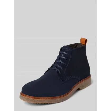 Zdjęcie Buty ze skóry welurowej model ‘LINUS’