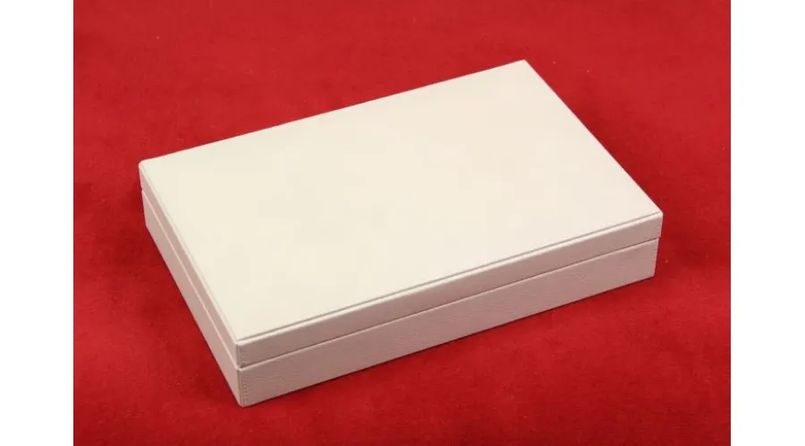 obrazek 2 Ręcznie wykonany pojemnik na płytki domino z akrylowymi kamieniami - 31,5x21,5x6 cm
