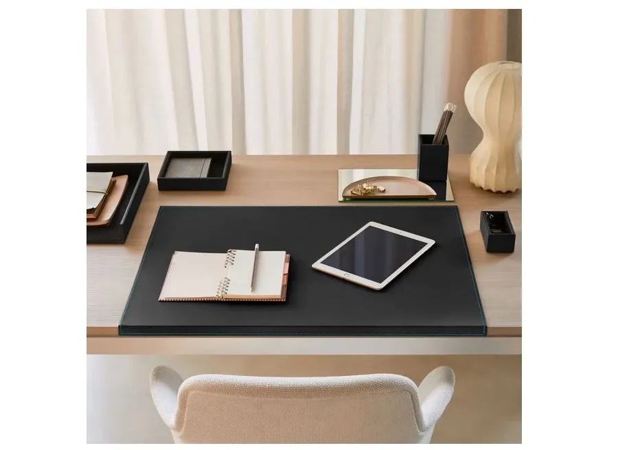 picture 1 Calliope Deluxe black desk pad