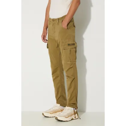 Zdjęcie Alpha Industries spodnie Squad Pants męskie kolor zielony w fasonie cargo 188202.11-ZIELONY