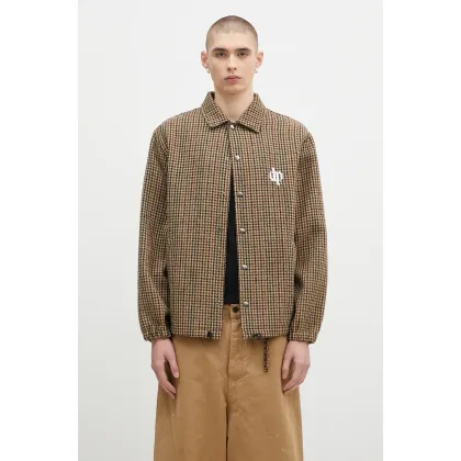 Zdjęcie DARKPARK kurtka wełniana Joe kolor beżowy przejściowa MJA04.FAW07.8586