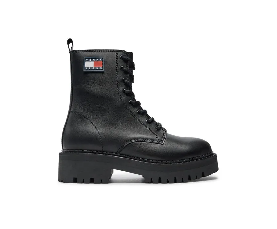 obrazek 1 Tommy Jeans Trapery Urban EN0EN02628 Czarny