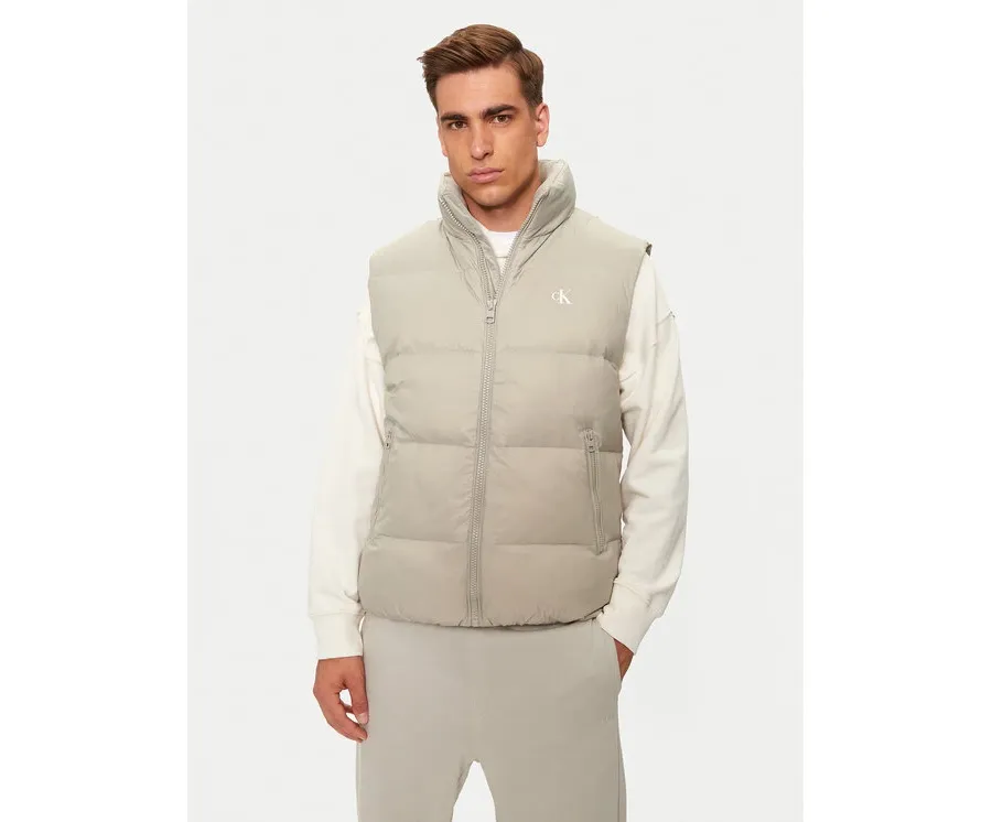 obrazek 1 Calvin Klein Jeans Kamizelka Essentials J30J325901 Beżowy Regular Fit