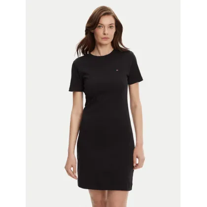 Zdjęcie Tommy Hilfiger Sukienka codzienna New Cody WW0WW42721 Czarny Slim Fit