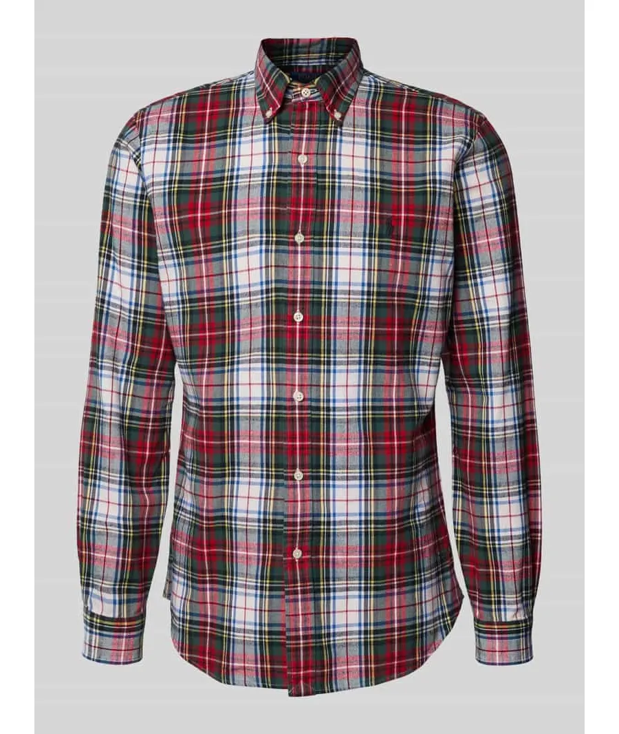 obrazek 1 Polo Ralph Lauren Koszula 710953707001 Czerwony Custom Fit