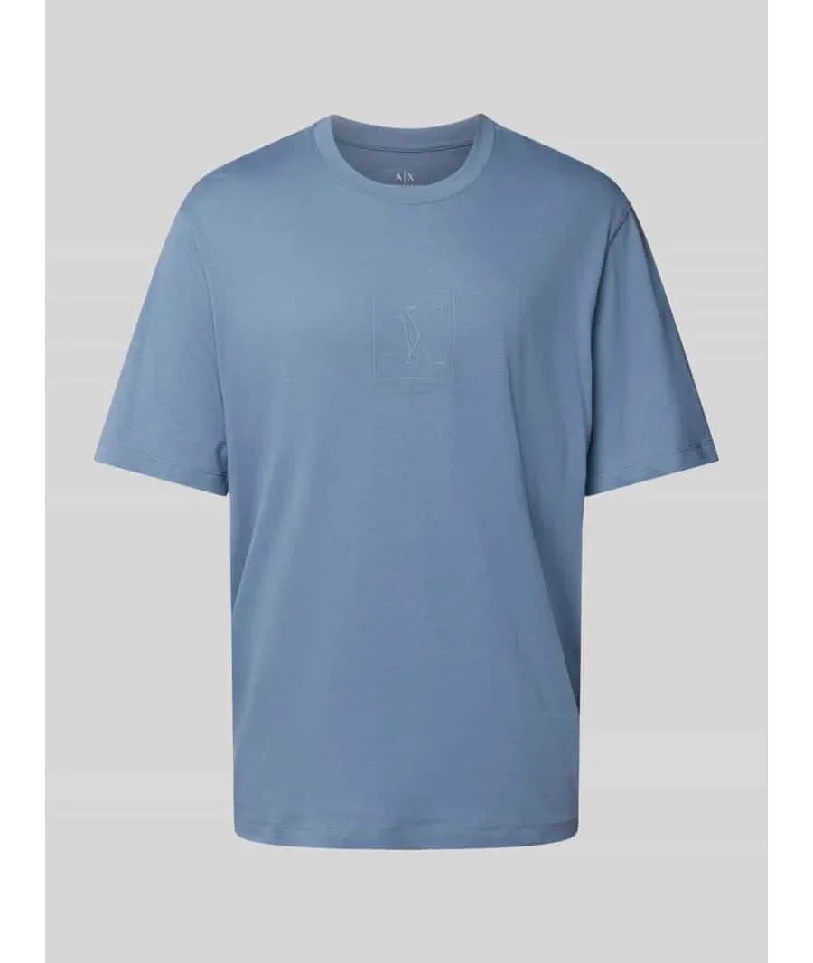 obrazek 1 T-shirt z detalem z logo