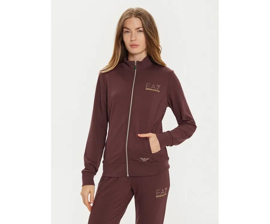 obrazek 1 EA7 Emporio Armani Bluza 8NTM43 TJ9RZ 1755 Brązowy Regular Fit