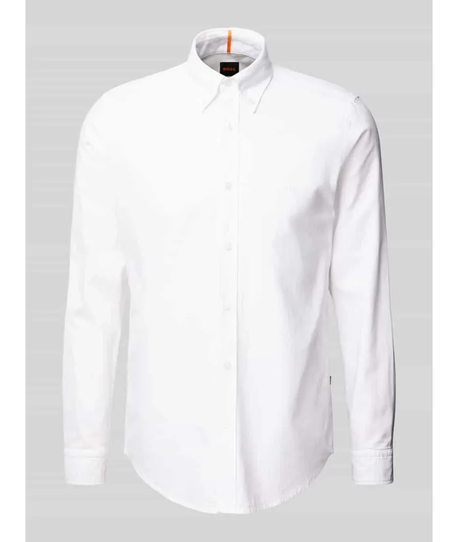 obrazek 1 Koszula biznesowa o kroju regular fit z kołnierzykiem typu button down model ‘Rickert’