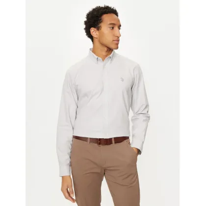 Zdjęcie U.S. Polo Assn. Koszula MUP3516 Szary Regular Fit