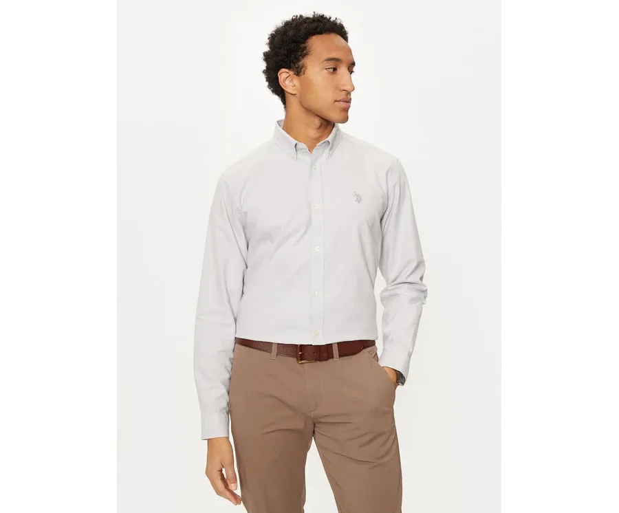 obrazek 1 U.S. Polo Assn. Koszula MUP3516 Szary Regular Fit