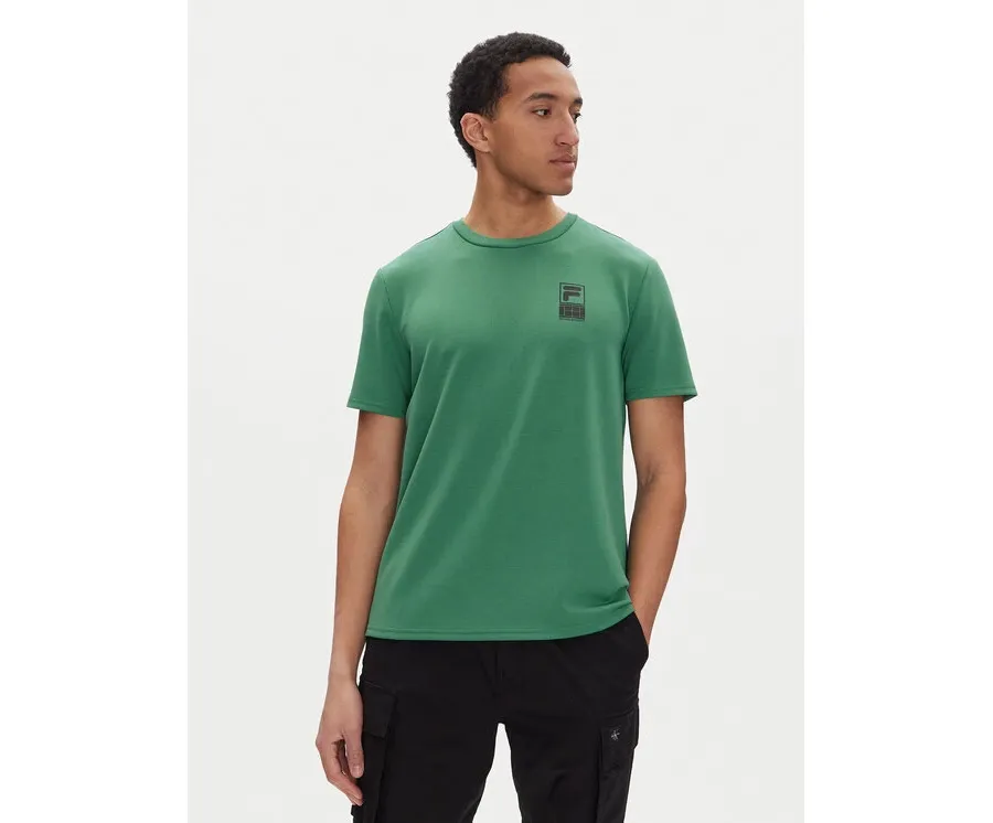 obrazek 1 Fila T-Shirt Lennik FAM0883 Zielony Regular Fit