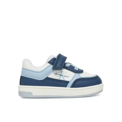 Zdjęcie Calvin Klein Jeans Sneakersy Low Cut Lace-Up/ Velcro Sneaker V1X9-82078-1355 M Niebieski