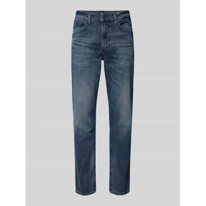Zdjęcie Jeansy o kroju tapered fit z 5 kieszeniami model ‘RE.MAINE BO’