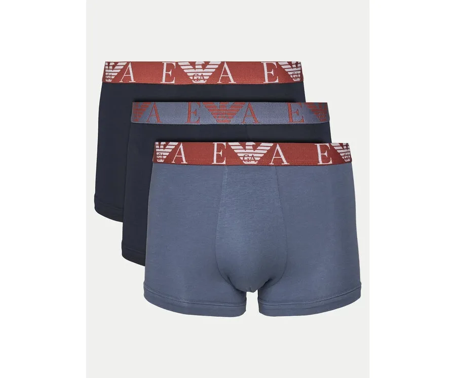 obrazek 1 Emporio Armani Underwear Komplet 3 par bokserek EM000259 AF10778 MB140 Kolorowy