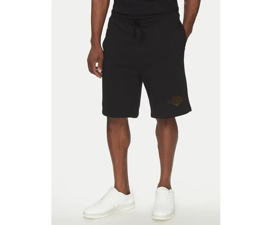 obrazek 1 HUGO Szorty sportowe Damtus 50534953 Czarny Relaxed Fit