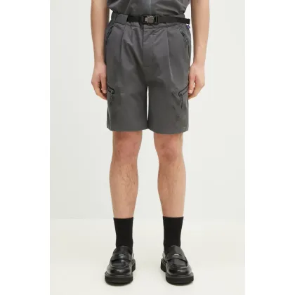 Zdjęcie Alpha Industries szorty Laser Cut Short męskie kolor szary 756366.747