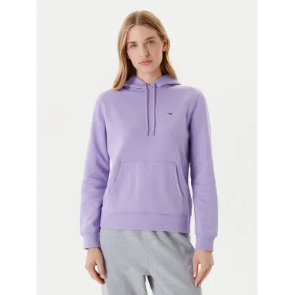 Zdjęcie Tommy Jeans Bluza Flag DW0DW19958 Fioletowy Regular Fit