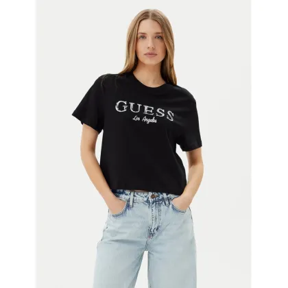 Zdjęcie Guess T-Shirt V5GI09 K9RM1 Czarny Regular Fit