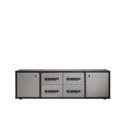 Picture Engraved leather - beautiful TRAVELER sideboard - Collecion Alexandra