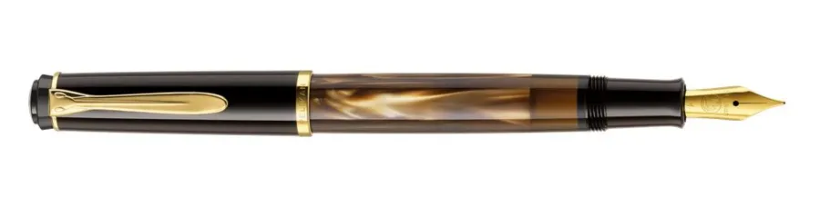 obrazek 2 Wyjątkowe pióro wieczne Classic M200 Brown-Marbled