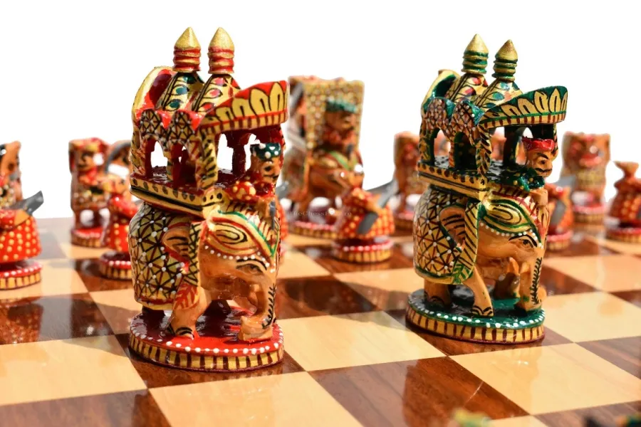 obrazek 11 Nadzwyczajna kolekcja Ambawari do gry w szachy idealna na prezent - The Chess Empire