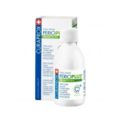 Zdjęcie Curaprox Perio Plus Protect - Płyn do płukania ust 0.12% CHX i CITROX 200 ml 200 ml
