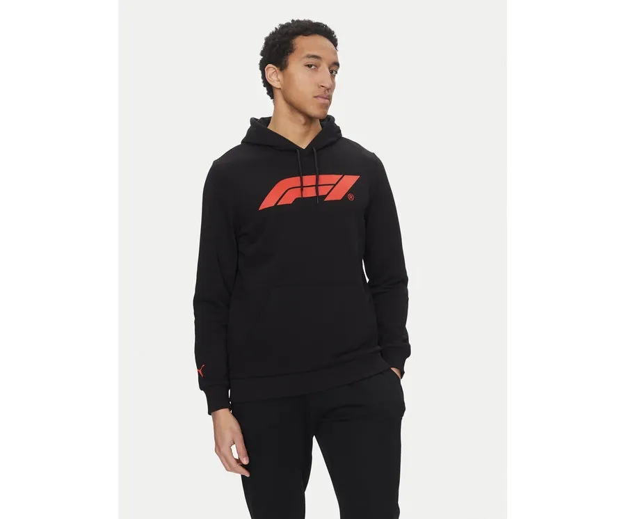 obrazek 1 Puma Bluza F1 Ess Logo 625853 Czarny Regular Fit