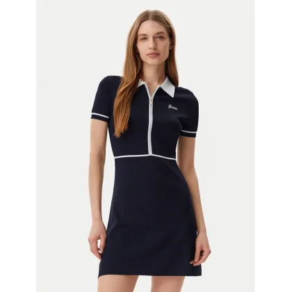 Zdjęcie Guess Sukienka dzianinowa V5GK00 Z3D60 Granatowy Regular Fit