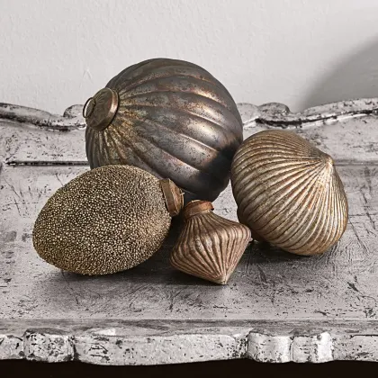 Zdjęcie Świąteczna zawieszka, zestaw 4 szt. Janine