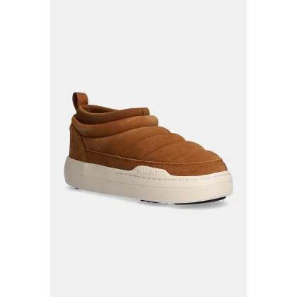 Zdjęcie Moon Boot śniegowce Park Soft Suede kolor brązowy 80D2470020-M008