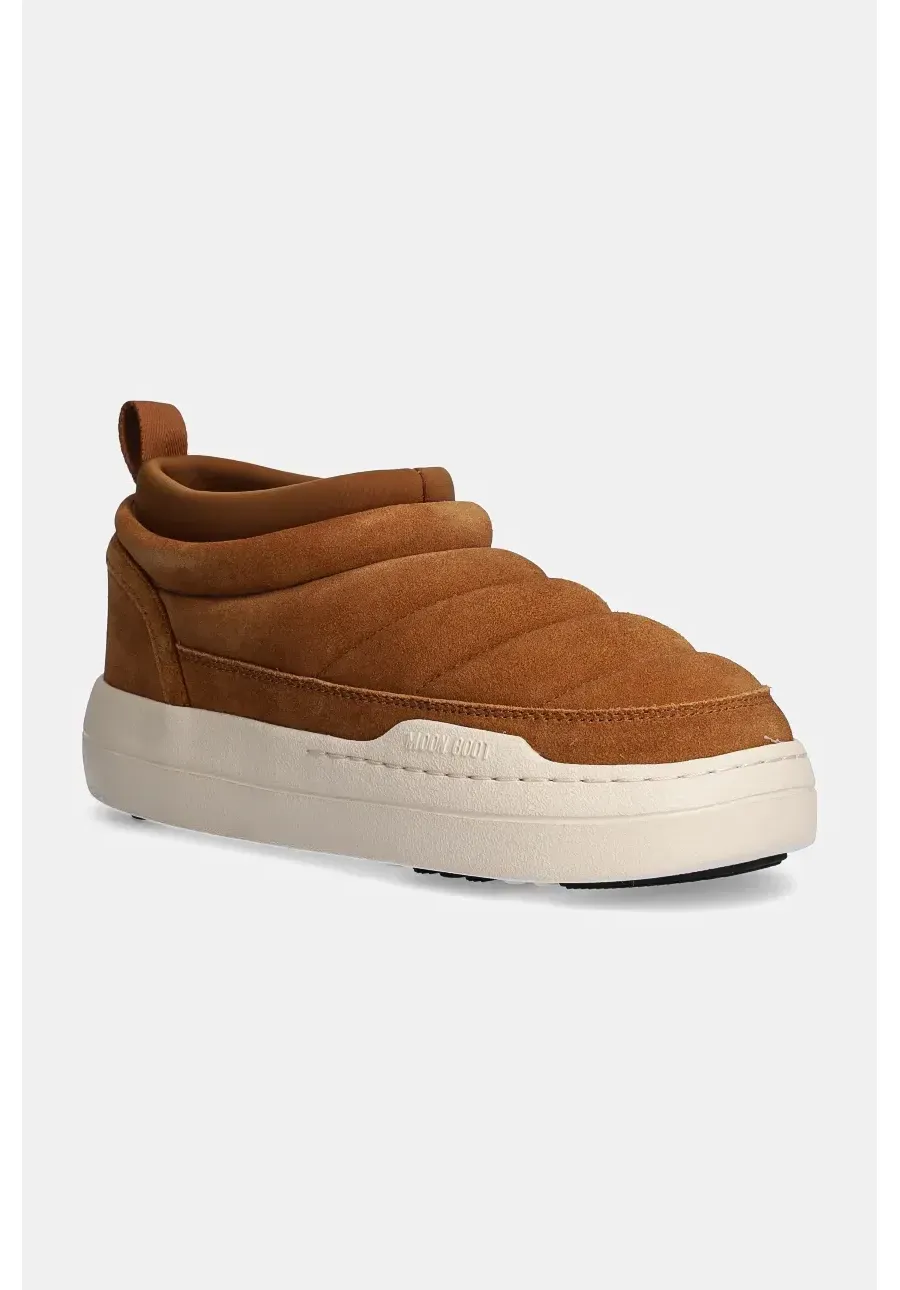 obrazek 1 Moon Boot śniegowce Park Soft Suede kolor brązowy 80D2470020-M008