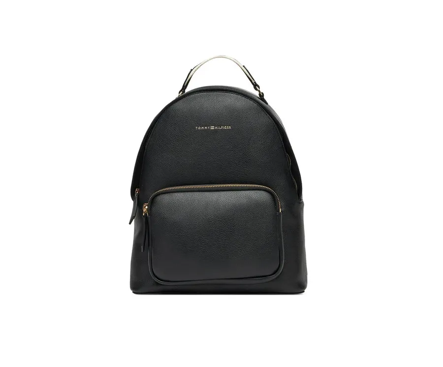 obrazek 1 Tommy Hilfiger Plecak Th Logotape Backpack AW0AW17471 Czarny