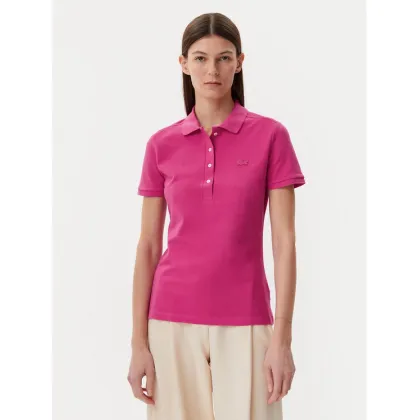 Zdjęcie Lacoste Polo PF5462 Różowy Slim Fit