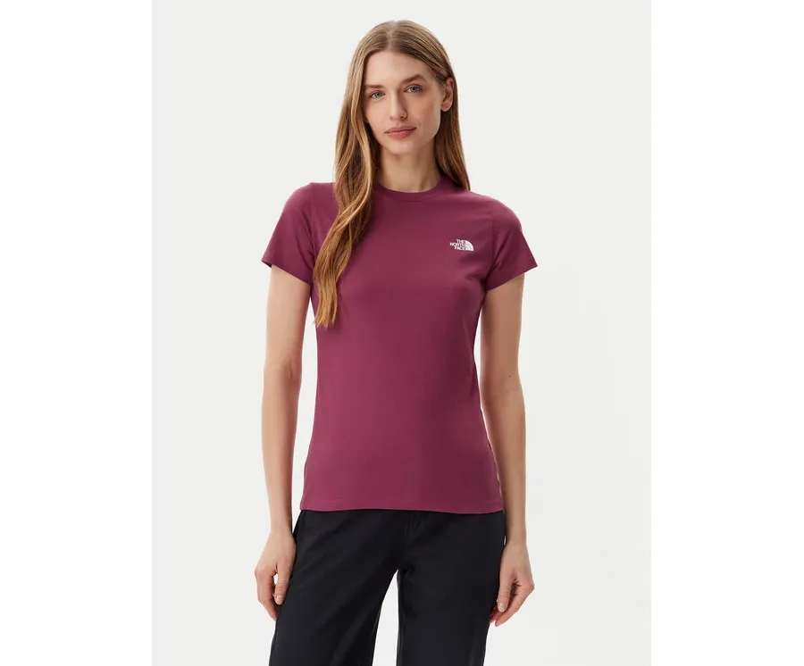 obrazek 1 The North Face T-Shirt Simple Dome NF0A87NH Różowy Regular Fit
