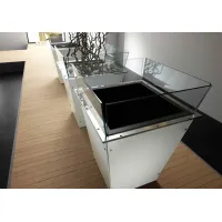 Zdjęcie Dekoracyjna szklana donica do domu - Tonelli Design