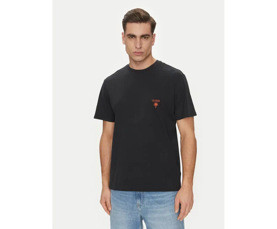 obrazek 1 Guess T-Shirt F5GI09 KA260 Czarny Regular Fit