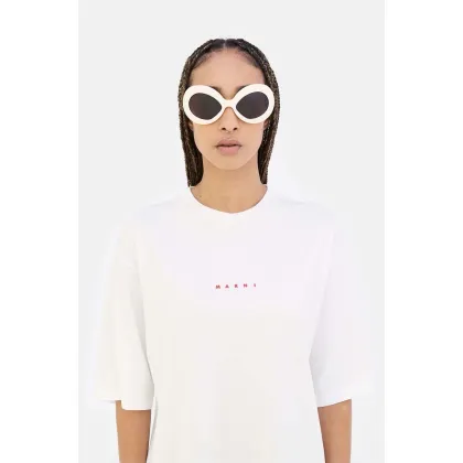 Zdjęcie Marni okulary przeciwsłoneczne Lake Of Fire damskie kolor beżowy EYMRN00068 002 71D